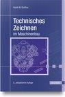 Buchcover Technisches Zeichnen im Maschinenbau