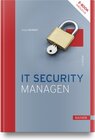 Buchcover IT Security managen