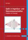 Buchcover Optik in Ingenieur- und Naturwissenschaften