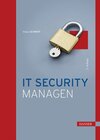 Buchcover IT Security managen