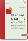 Buchcover Blended Learning mit MOODLE