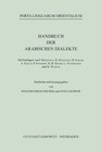 Buchcover Handbuch der arabischen Dialekte