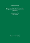Buchcover Bolgarisch-tschuwaschische Studien