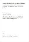 Buchcover Medizinische Omina aus Hattuša in akkadischer Sprache