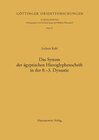 Buchcover Das System der ägyptischen Hieroglyphenschrift in der 0.-3. Dynastie