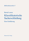 Buchcover Klassifikatorische Sacherschliessung