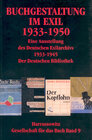 Buchcover Buchgestaltung im Exil 1933-1950