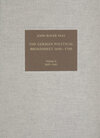 Buchcover The German Political Broadsheet 1600-1700