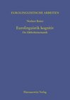Buchcover Eurolinguistik kognitiv