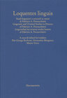 Buchcover Loquentes linguis
