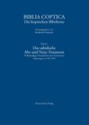 Buchcover Das sahidische Alte und Neue Testament. Vollständiges Verzeichnis mit Standorten