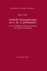 Buchcover Arabische Steuerquittungen des 8. bis 11. Jahrhunderts