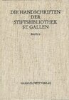 Buchcover Die Handschriften der Stiftsbibliothek St. Gallen / Abt. Liturgica III/2. Codices 450-546 Liturgica, Libri precum, Deuts
