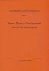 Buchcover Texte - Theben - Tonfragmente