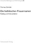 Buchcover Die hethitischen Frauennamen