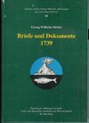 Buchcover Georg Wilhelm Steller. Briefe und Dokumente 1739