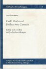 Buchcover Carl Hildebrand Freiherr von Canstein