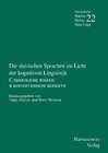 Buchcover Die slavischen Sprachen im Licht der kognitiven Linguistik