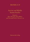 Buchcover Ancient and Middle Iranian Studies