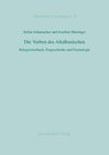 Buchcover Die Verben des Altalbanischen