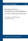 Buchcover 'Der Herr wird seine Herrlichkeit an uns offenbahren' Liebe, Ehe und Sexualität im Pietismus
