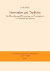 Buchcover Innovation und Tradition