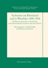 Buchcover Tschechen im Rheinland und in Westfalen 1890–1918