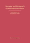 Buchcover Migration und Bürgerrecht in der hellenistischen Welt