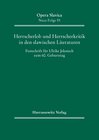 Buchcover Herrscherlob und Herrscherkritik in den slawischen Literaturen