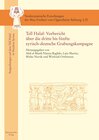Buchcover Tell Halaf: Vorbericht über die dritte bis fünfte syrisch-deutsche Grabungskampagne