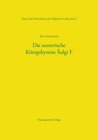 Buchcover Die sumerische Königshymne Šulgi F