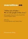 Buchcover „Nihna nâs al-bahar – We are the people of the river.“