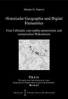 Buchcover Historische Geographie und Digital Humanities