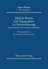 Buchcover Jüdische Räume und Topographien in Ost(mittel)europa