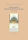 Buchcover Chrestomathy of Classical Arabic Prose Literature