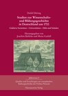 Buchcover Studien zur Wissenschafts- und Bildungsgeschichte in Deutschland um 1700