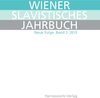Buchcover Wiener Slavistisches Jahrbuch. Neue Folge 3, 2015