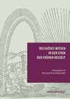 Buchcover Religiöses Wissen in der Lyrik der Frühen Neuzeit