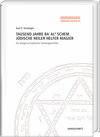 Buchcover Tausend Jahre Ba‘ale Schem. Jüdische Heiler, Helfer, Magier