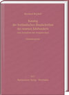 Buchcover Katalog der festländischen Handschriften des neunten Jahrhunderts (mit Ausnahme der wisigotischen). Gesamtregister