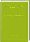 Buchcover Die Necrologien der Abtei Hersfeld