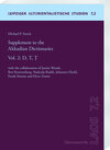 Buchcover Supplement to the Akkadian Dictionaries