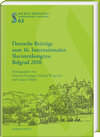 Buchcover Deutsche Beiträge zum 16. Internationalen Slavistenkongress Belgrad 2018