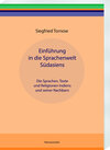 Buchcover Einführung in die Sprachenwelt Südasiens