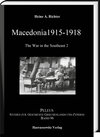 Buchcover Macedonia 1915-1918. The War in the Southeast 2