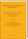 Buchcover Die Ordines für die Weihe und Krönung des Königs und der Königin in Mailand