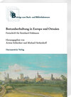Buchcover Bestandserhaltung in Europa und Ostasien