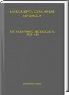 Buchcover Die Urkunden Friedrichs II.