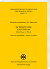 Buchcover La langue kwang et ses dialectes (République du Tchad)