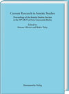 Buchcover Current Research in Semitic Studies